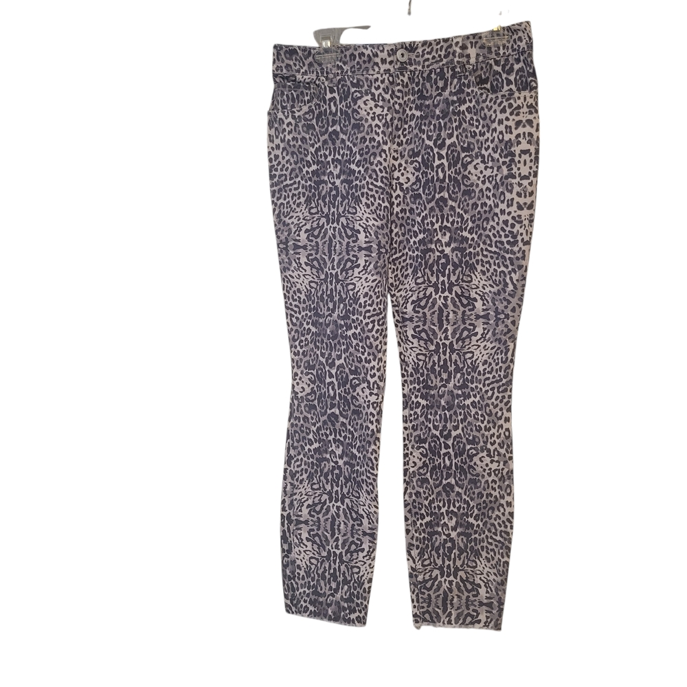 Leopard Print Skinny Pants